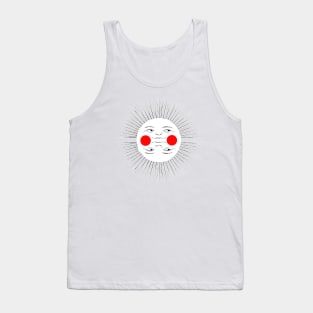 solar flare the face of the sun Tank Top